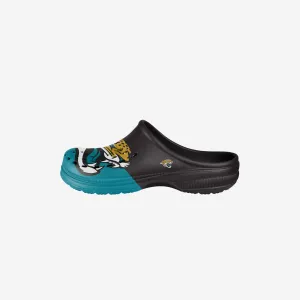 Jacksonville Jaguars Youth Colorblock Big Logo Clog
