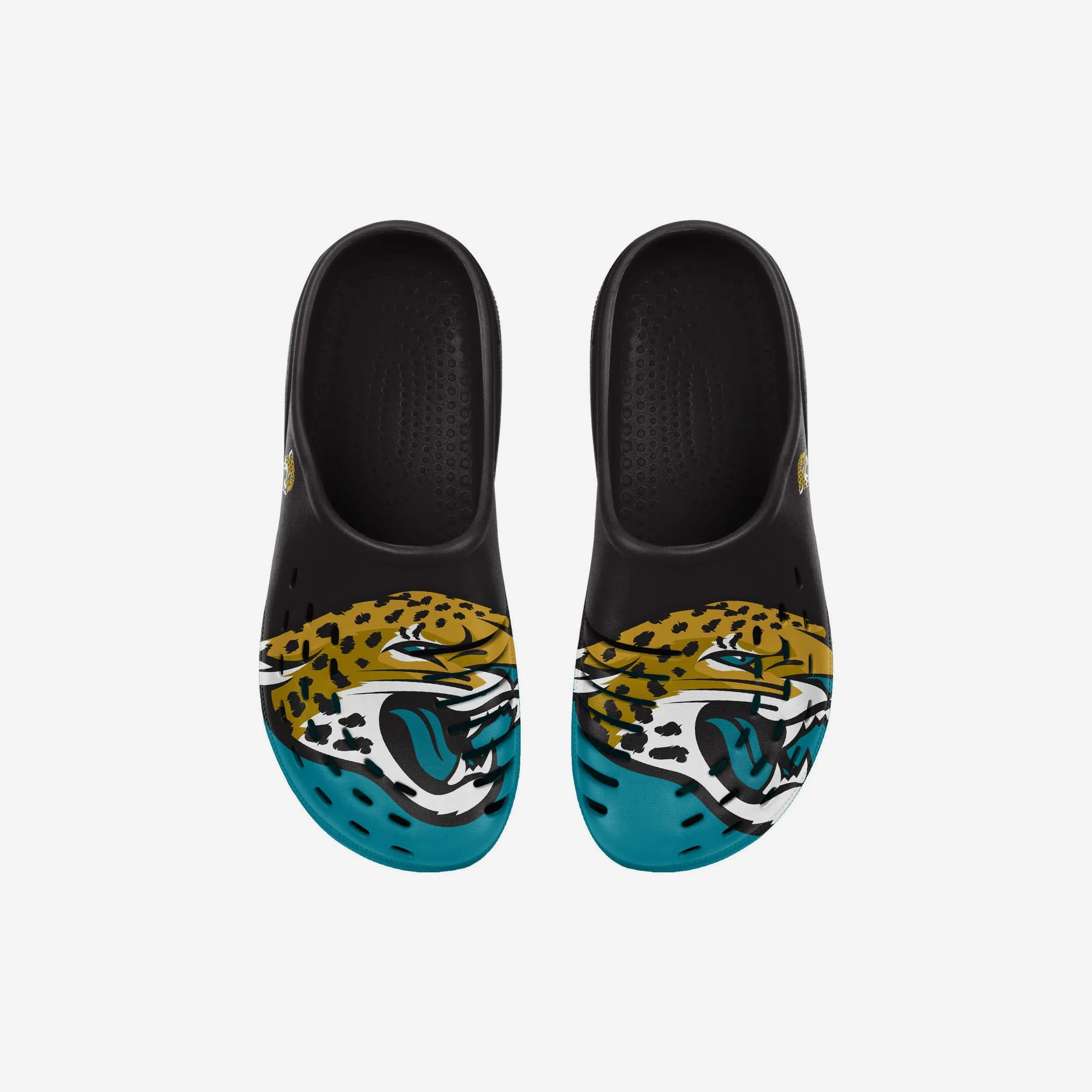 Jacksonville Jaguars Youth Colorblock Big Logo Clog