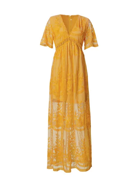 Jasmine | Women's Summer Lace Dress | Maxi