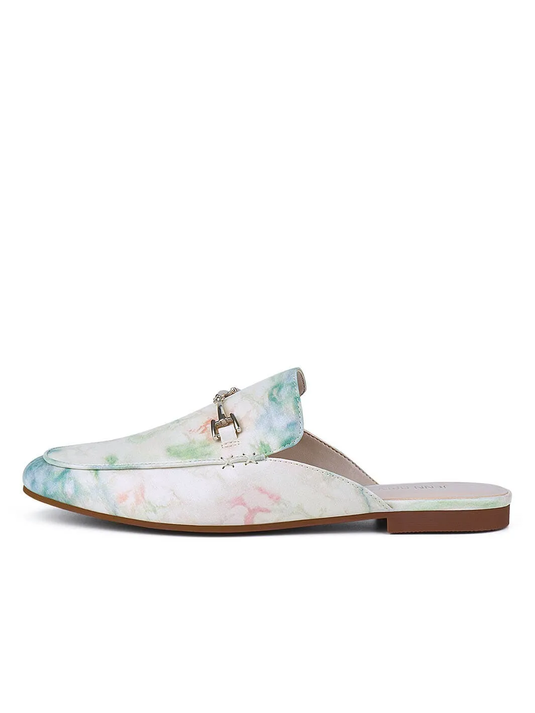 JENN ARDOR Women Smooth Artificial Leather Flat Mules