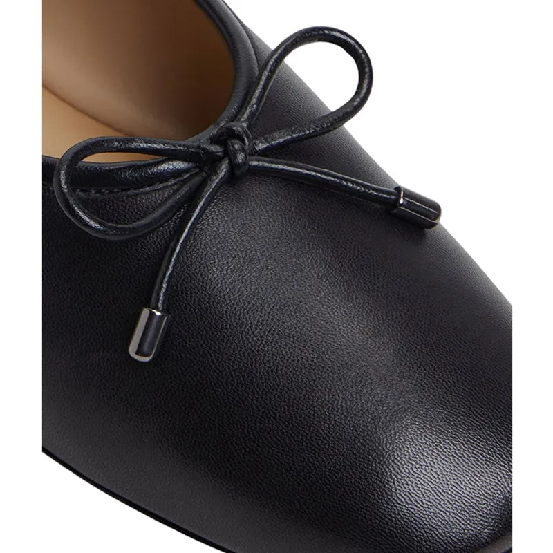 Joselie Ladies Ballerina Flats Black