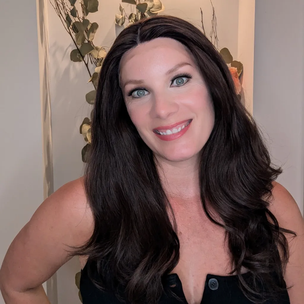 Lace Front Human Hair Wig | 14"/20" Inch Dark Brown