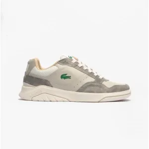 Lacoste GAME ADVANCE LUXE 2222 Mens Trainers Light Grey/Off White