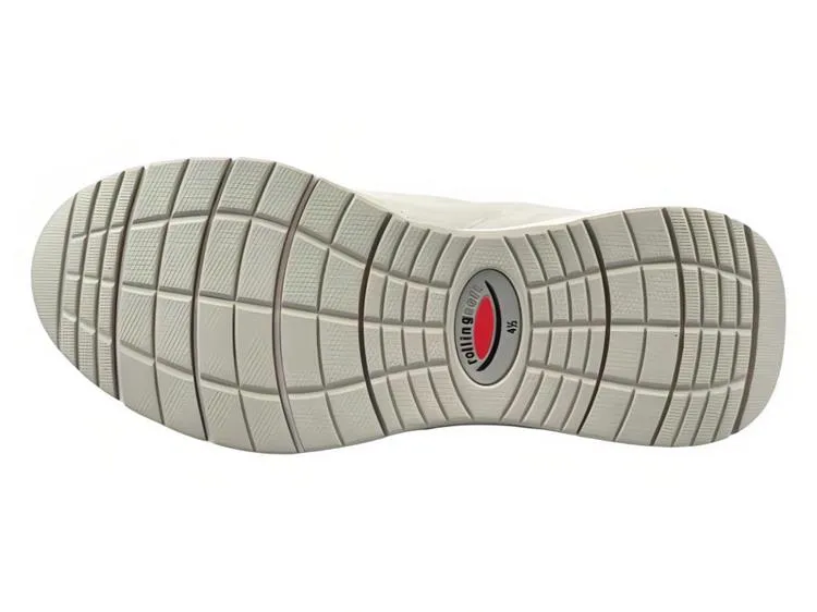 Lazy Light Grey Casual Trainers