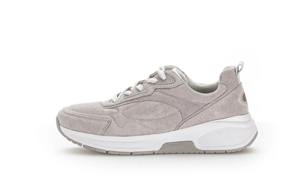 Lazy Light Grey Casual Trainers