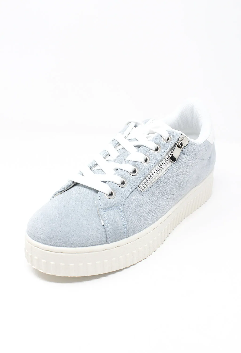 Light Blue Laced Sneaker
