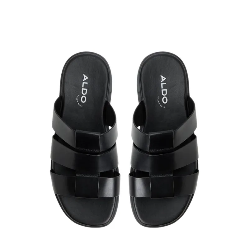 LIGHT FLAT SANDALS - BLACK