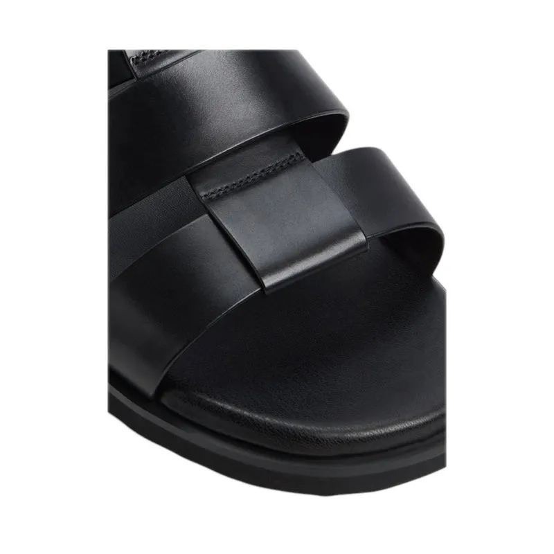 LIGHT FLAT SANDALS - BLACK