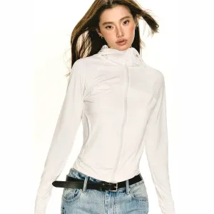 Lightweight Sun Protective Zip-Up Jacket