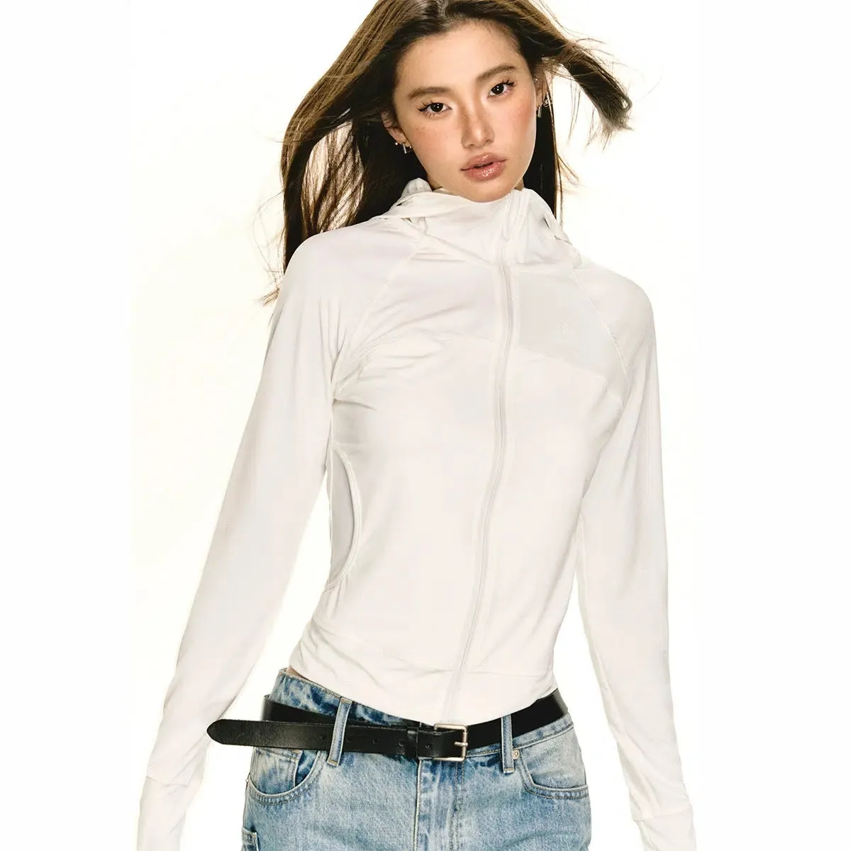 Lightweight Sun Protective Zip-Up Jacket