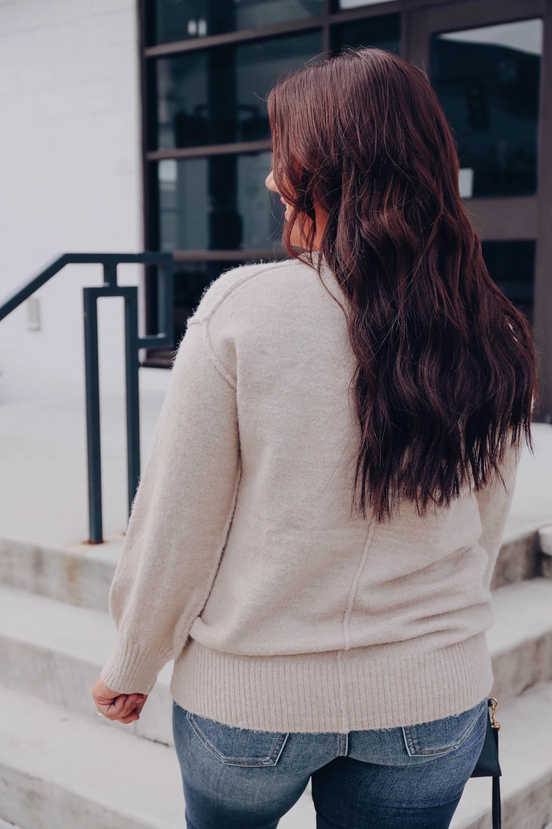 Makayla Pullover Sweater - Cream
