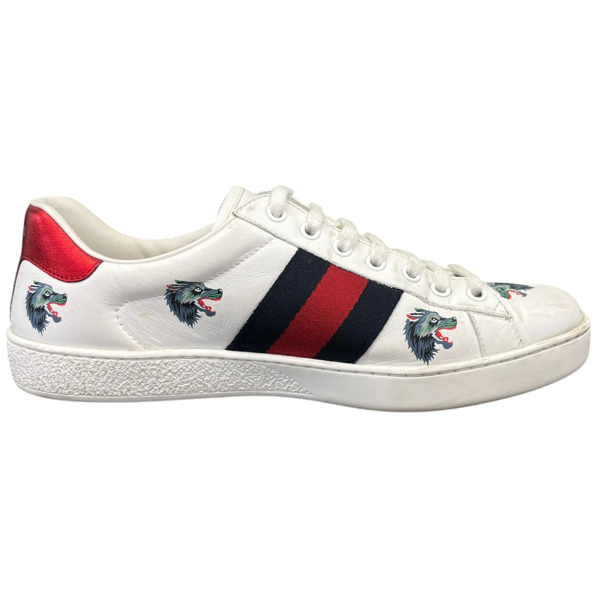 Men's Ace Wolf Low Trainers White Size EU 41 / UK 7