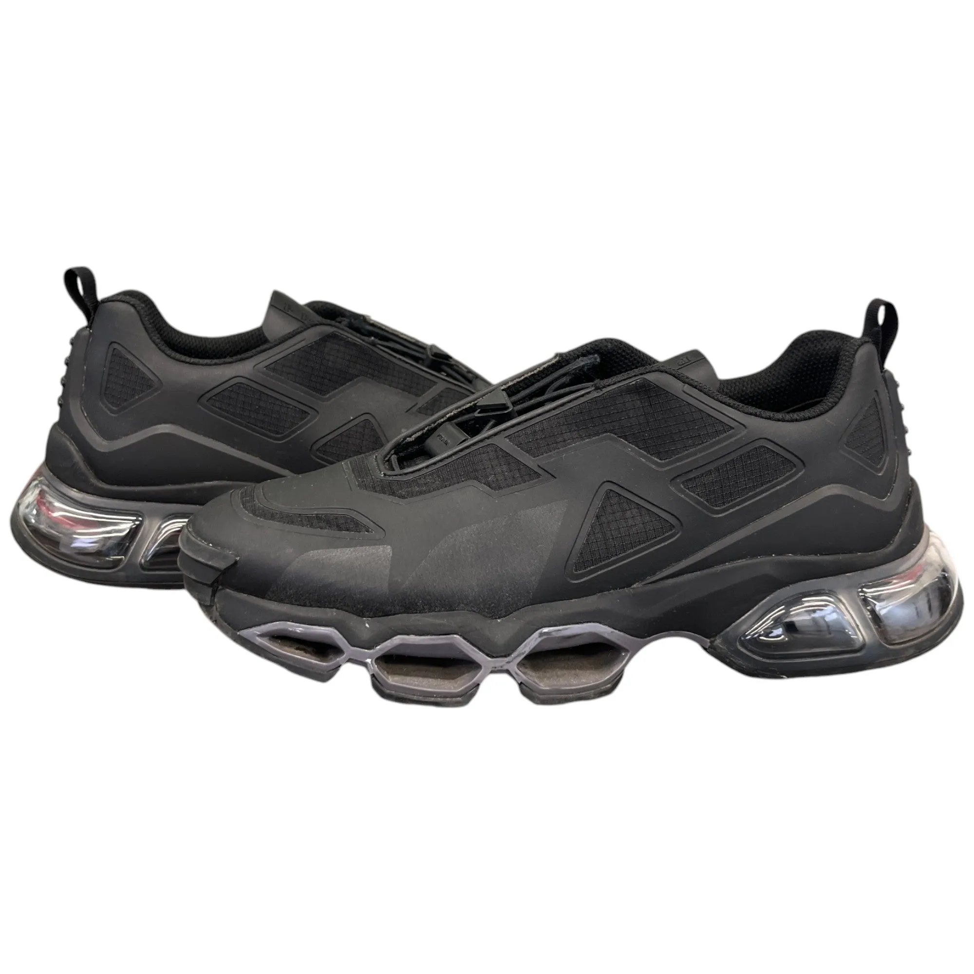 Men's Collision Cross Low Trainers Black Size EU 40.5 / UK 6.5
