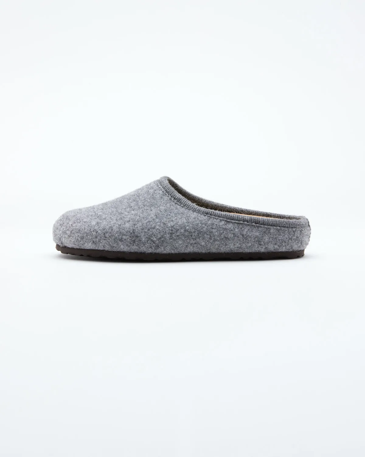 Men's Nebraska Wool Clogs Medium Grey