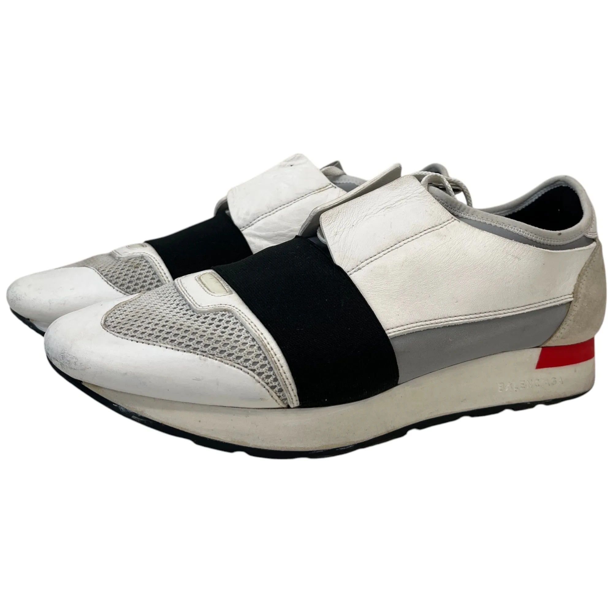 Men's Race Runner Low Trainers White Size EU 40 / UK 6