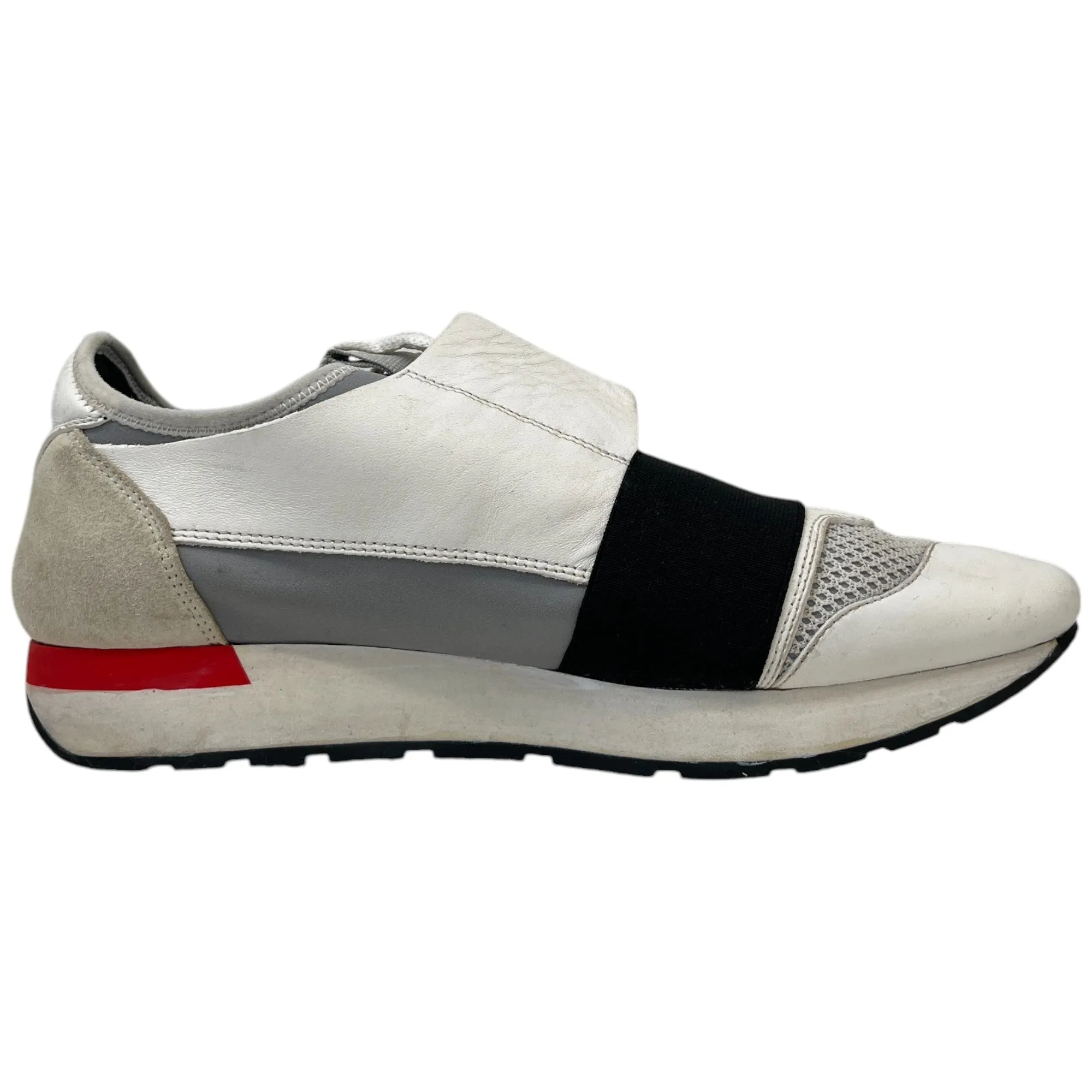 Men's Race Runner Low Trainers White Size EU 40 / UK 6