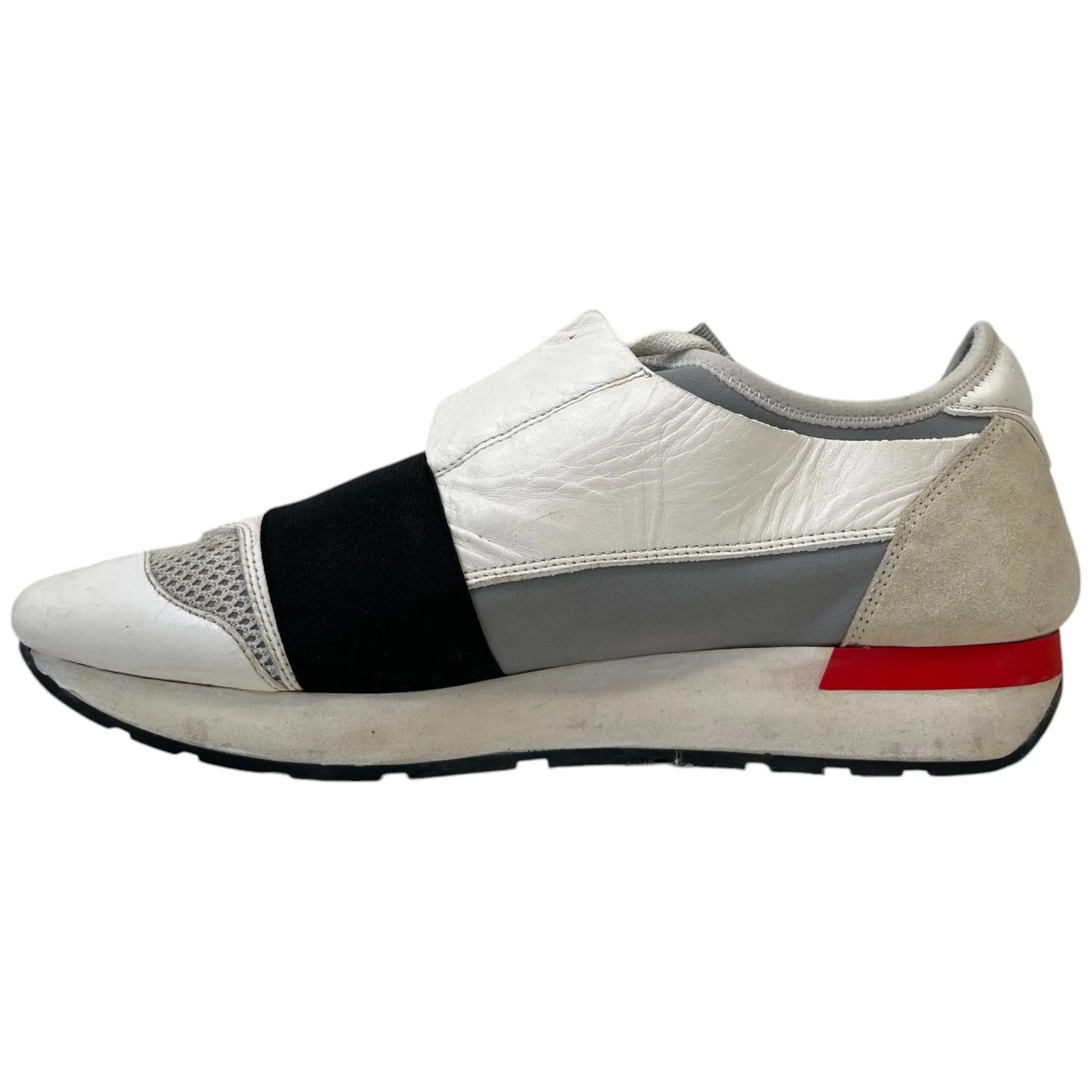 Men's Race Runner Low Trainers White Size EU 40 / UK 6
