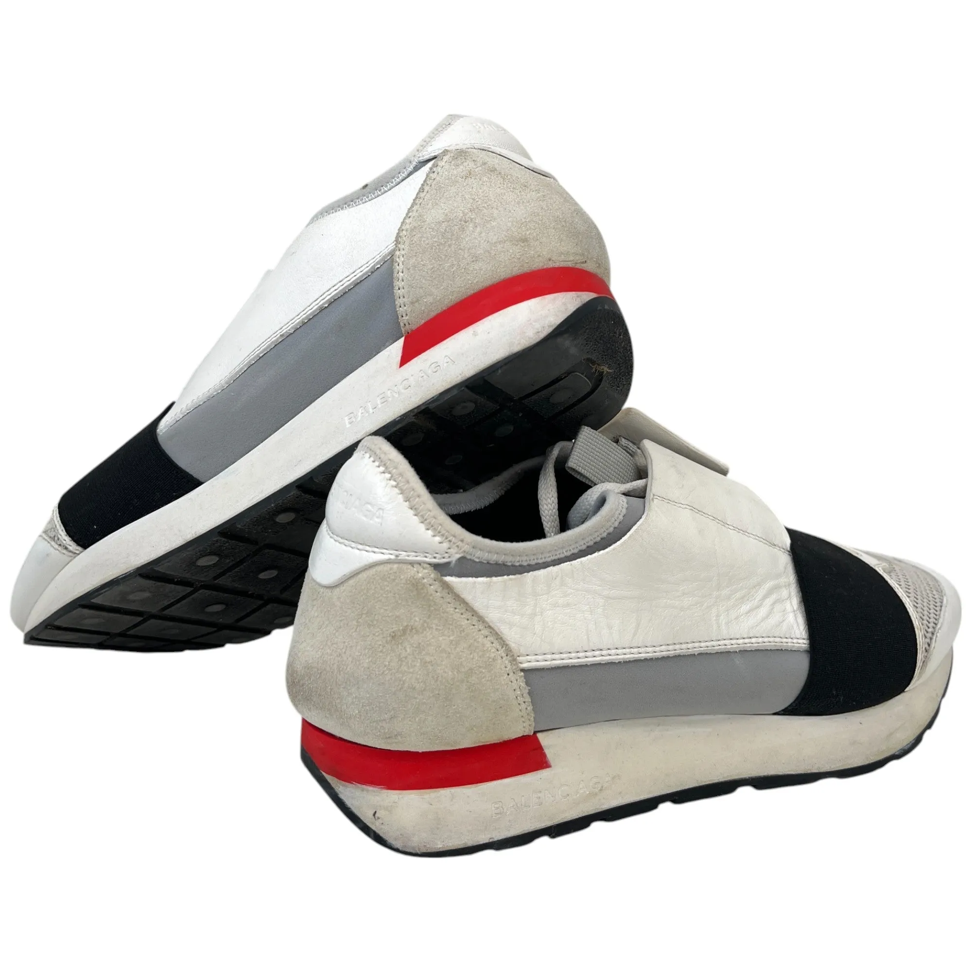 Men's Race Runner Low Trainers White Size EU 40 / UK 6