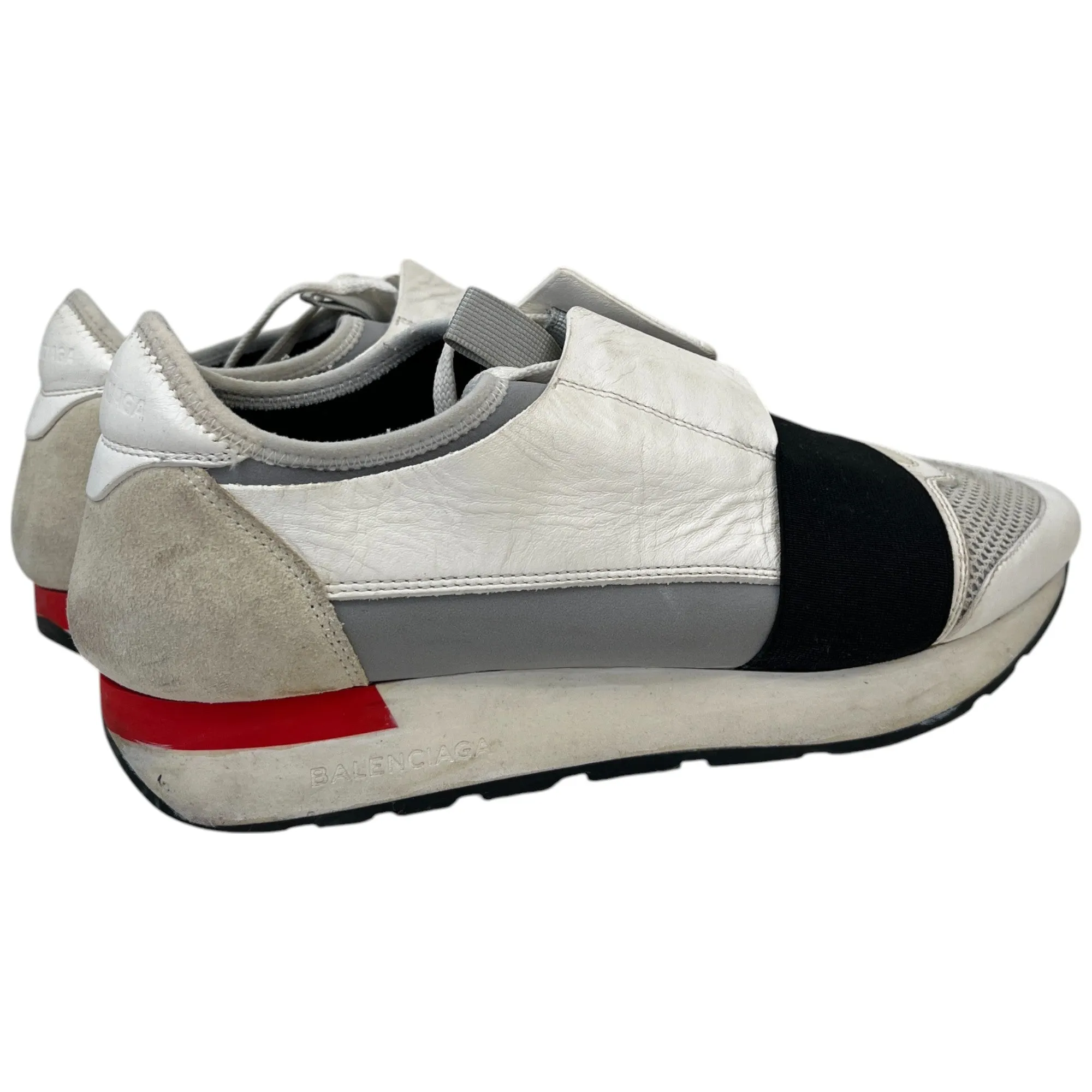 Men's Race Runner Low Trainers White Size EU 40 / UK 6