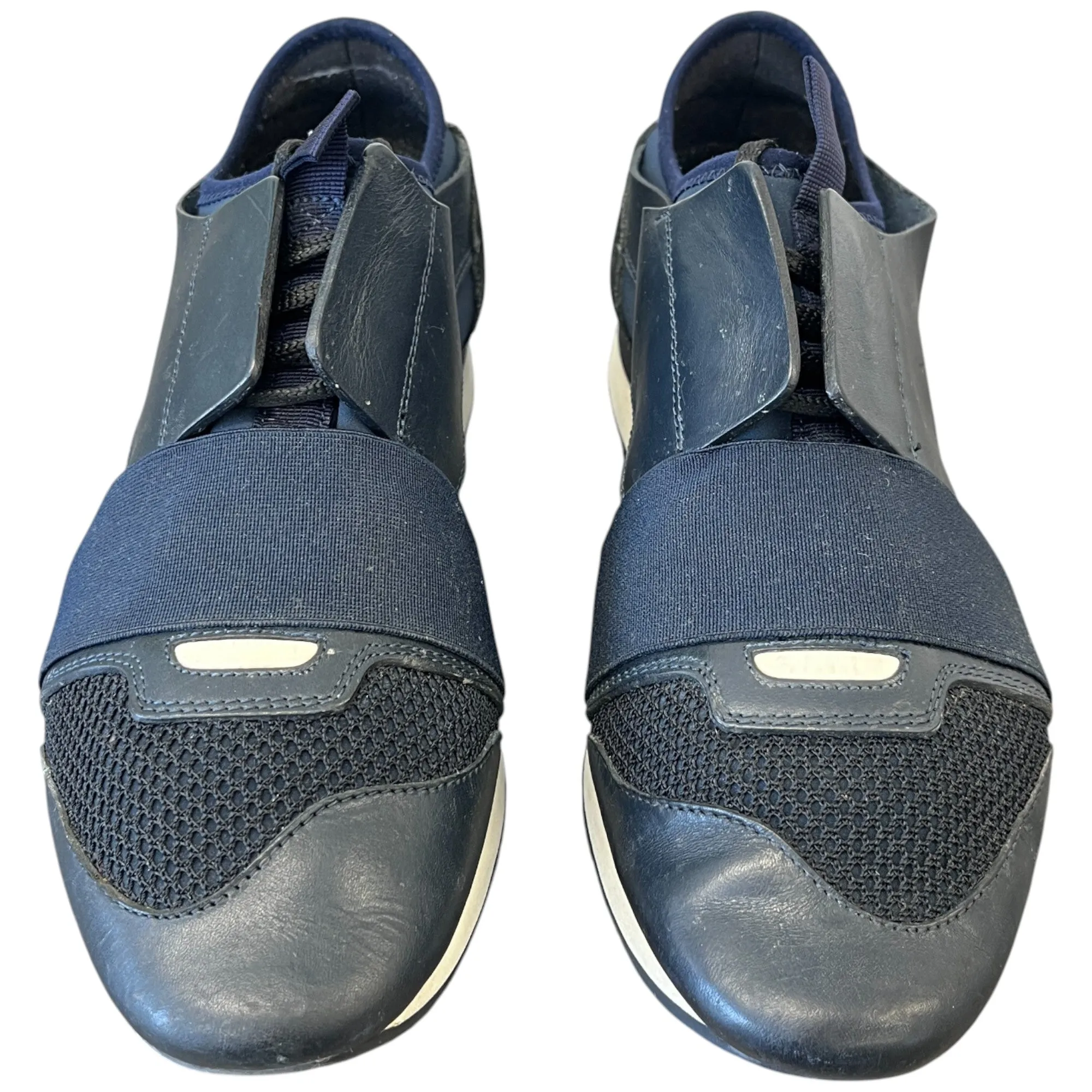 Men's Race Runners Low Trainers Navy Size EU 40 / UK 6