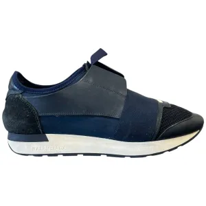 Men's Race Runners Low Trainers Navy Size EU 40 / UK 6