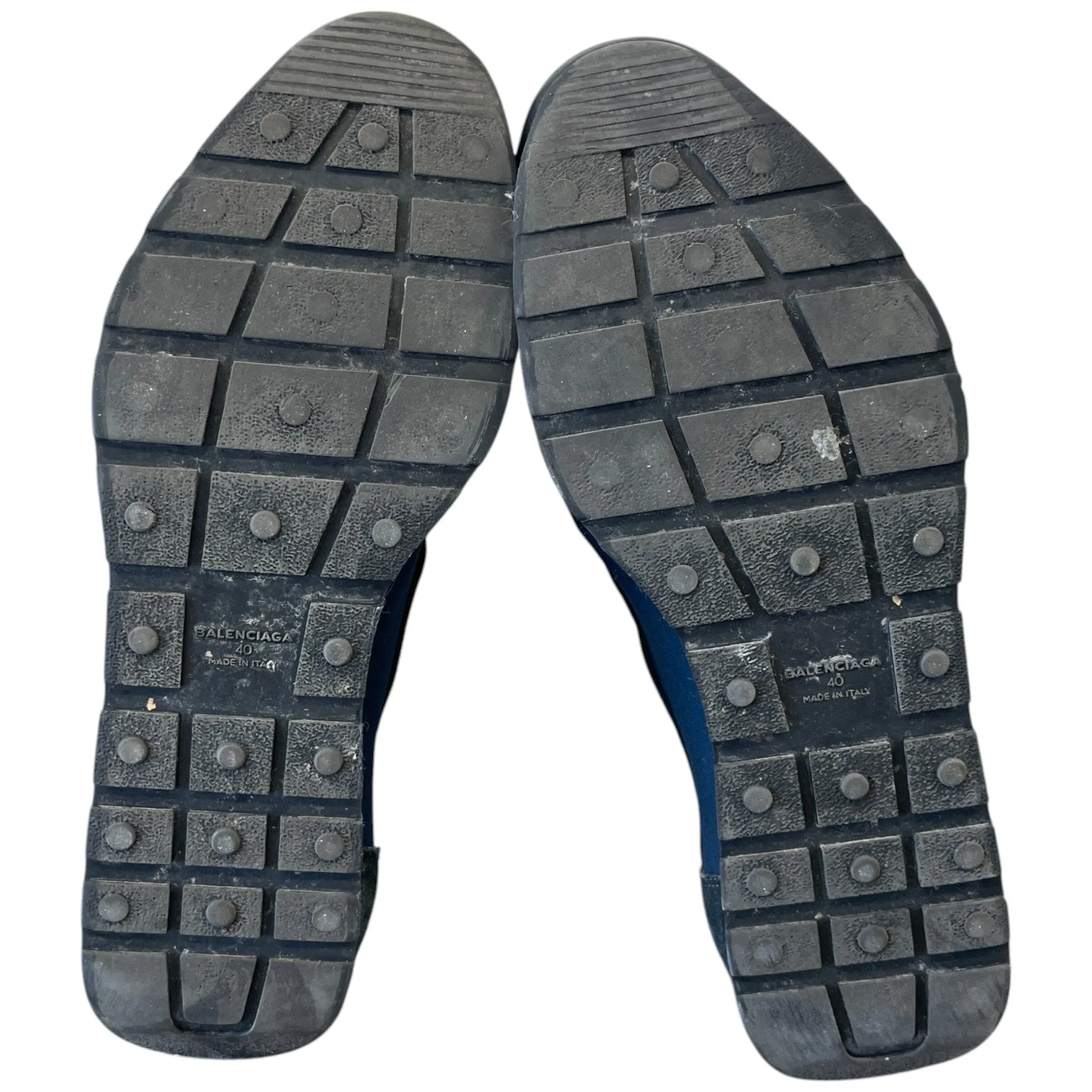 Men's Race Runners Low Trainers Navy Size EU 40 / UK 6