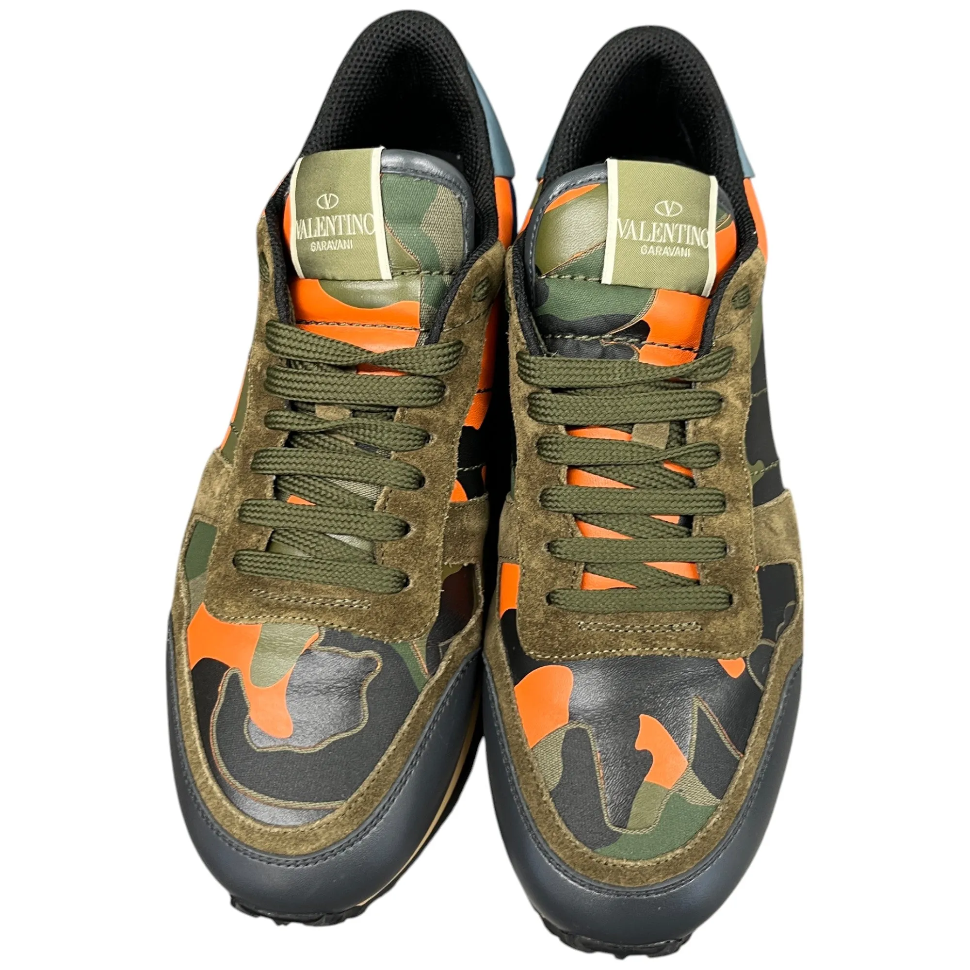 Men's Rockrunner Camouflage Low Trainers Khaki Size EU 41 / UK 7