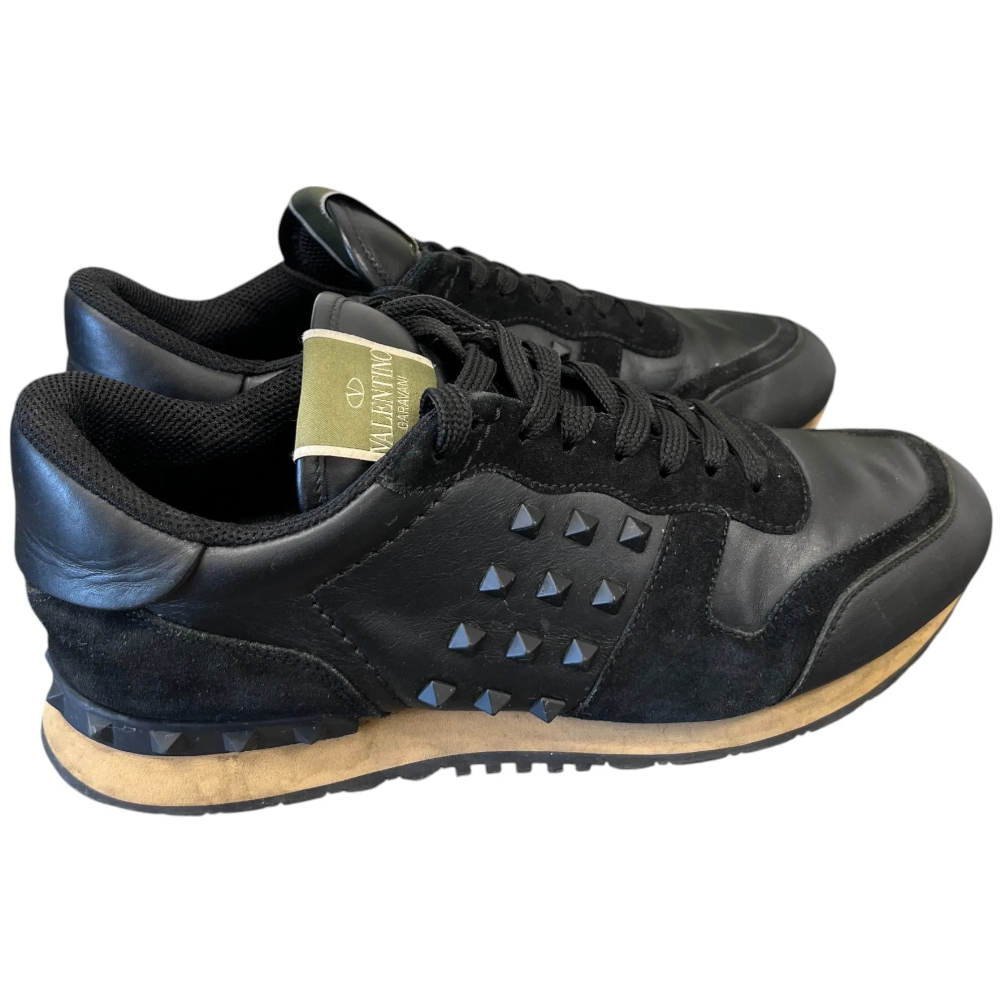 Men's Rockrunner Low Trainers Black Size EU 42 / UK 8