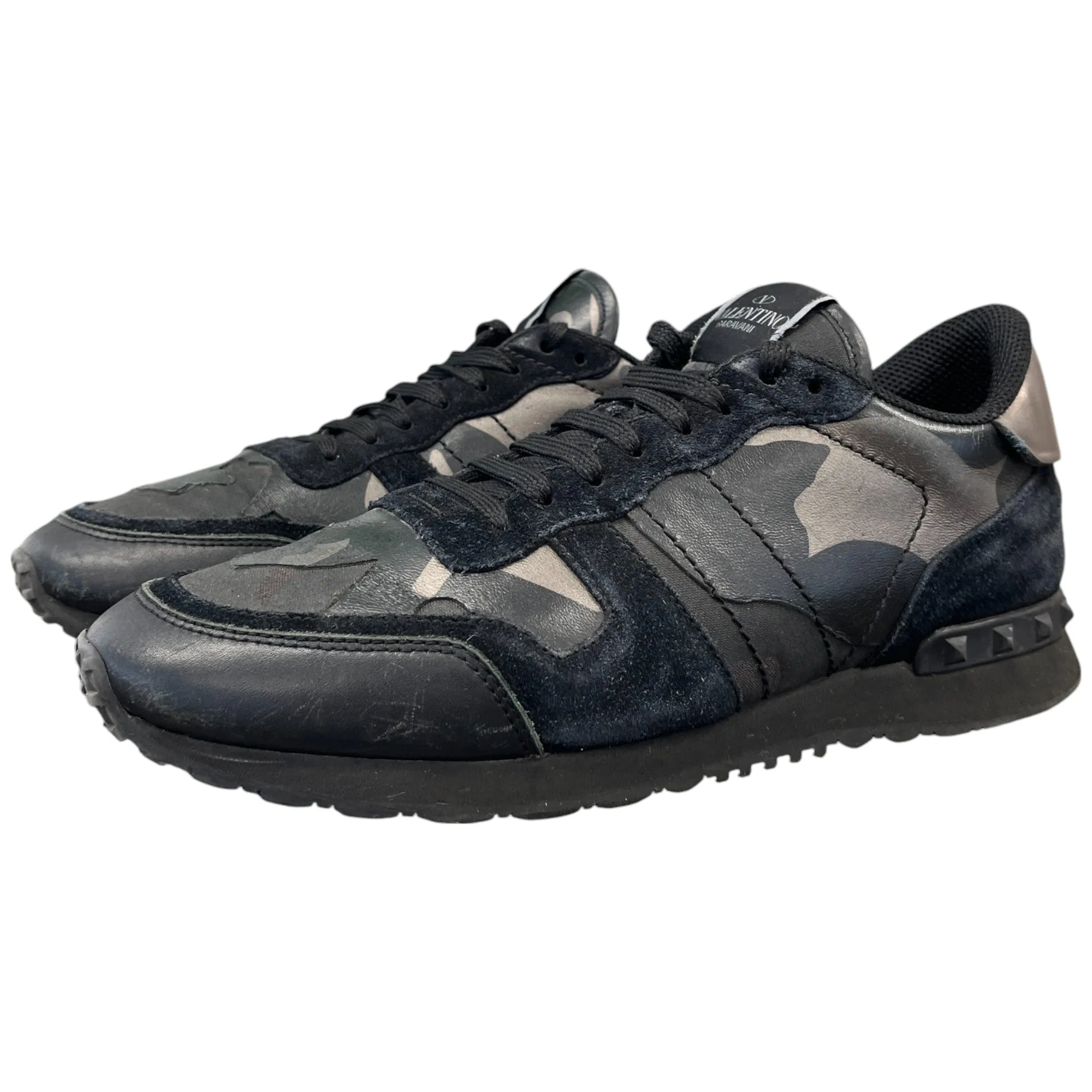 Men's Rockrunner Low Trainers Black Size EU 42 / UK 8