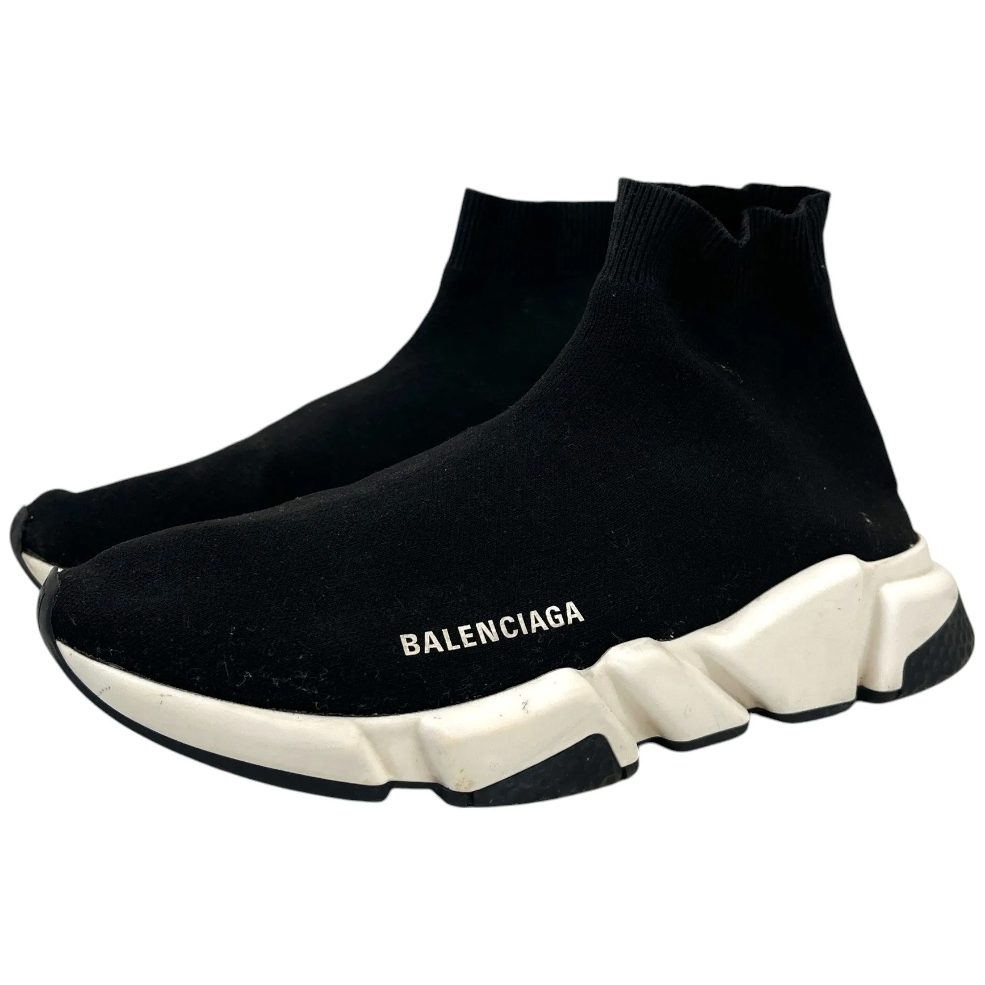 Men's Speed Sock High Trainers Black Size EU 41 / UK 7