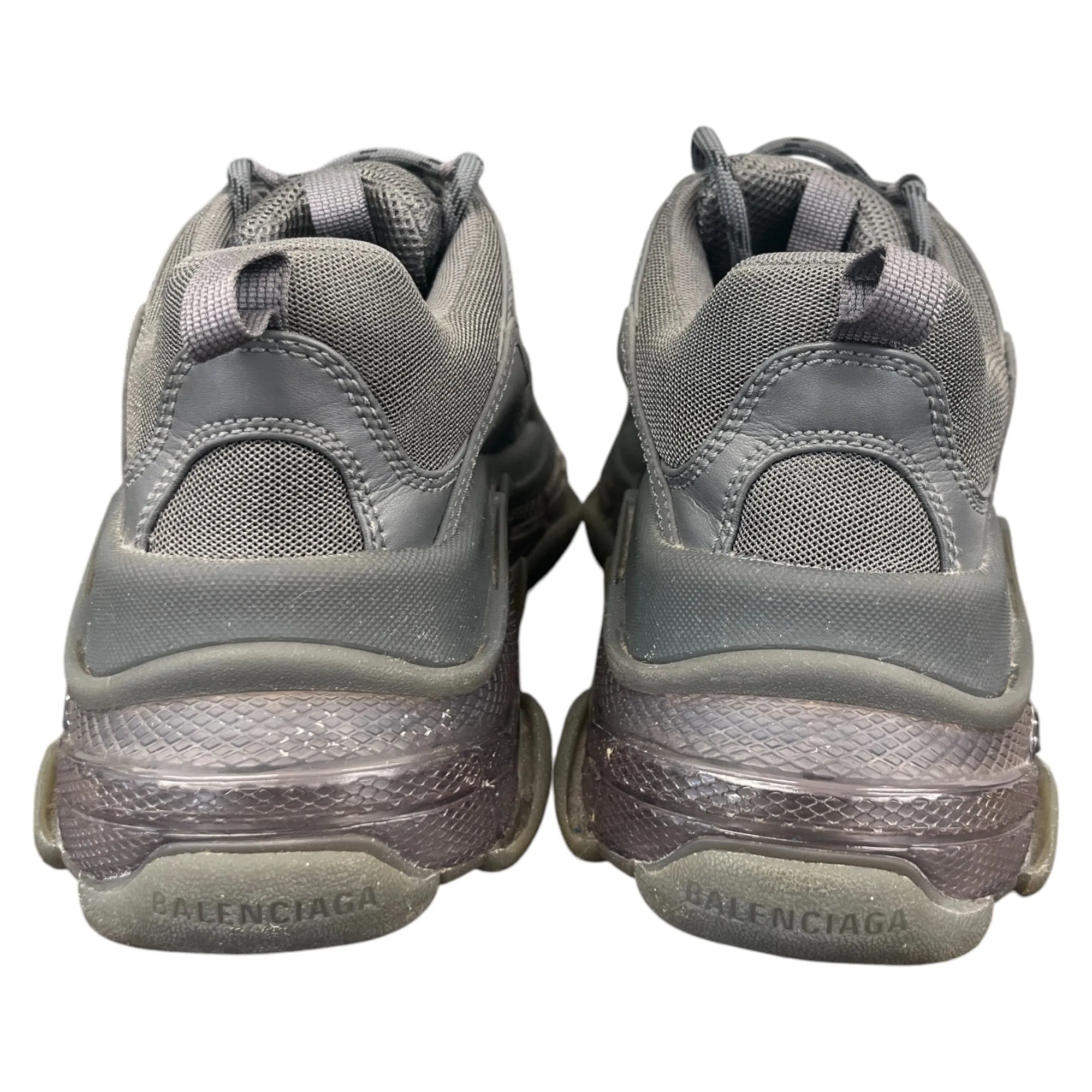 Men's Triple S Low Trainers Charcoal Size EU 39 / UK 5