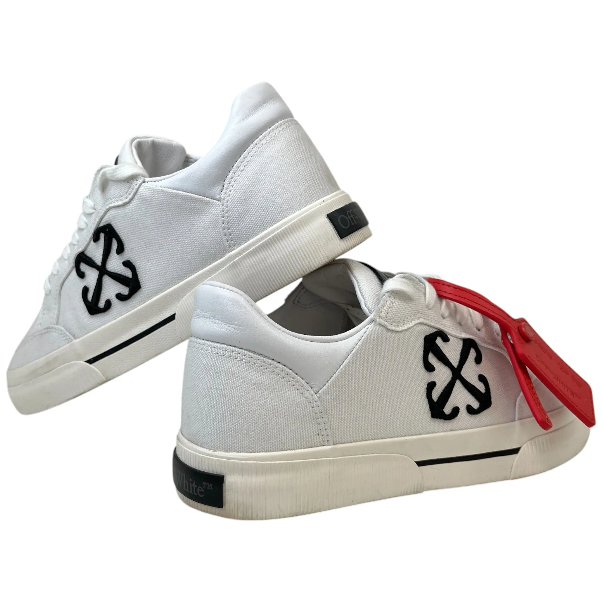 Men's Vulcanized Low Trainers White Size EU 40 / UK 6