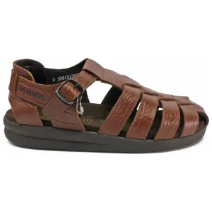 Mephisto Sam Leather Men's Strappy Fisherman Sandals