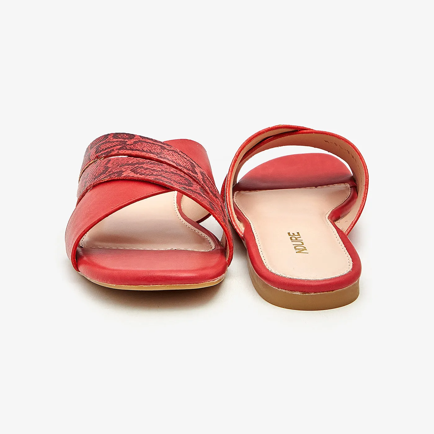 Multi Strap Trendy Slides