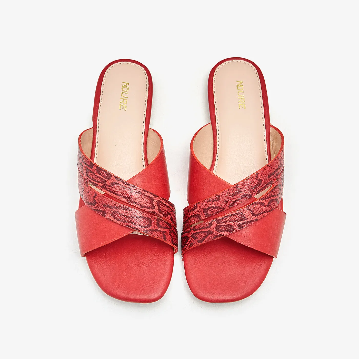 Multi Strap Trendy Slides