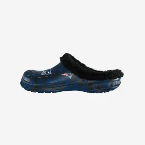 New England Patriots Sherpa Lined Buffalo Check Clog