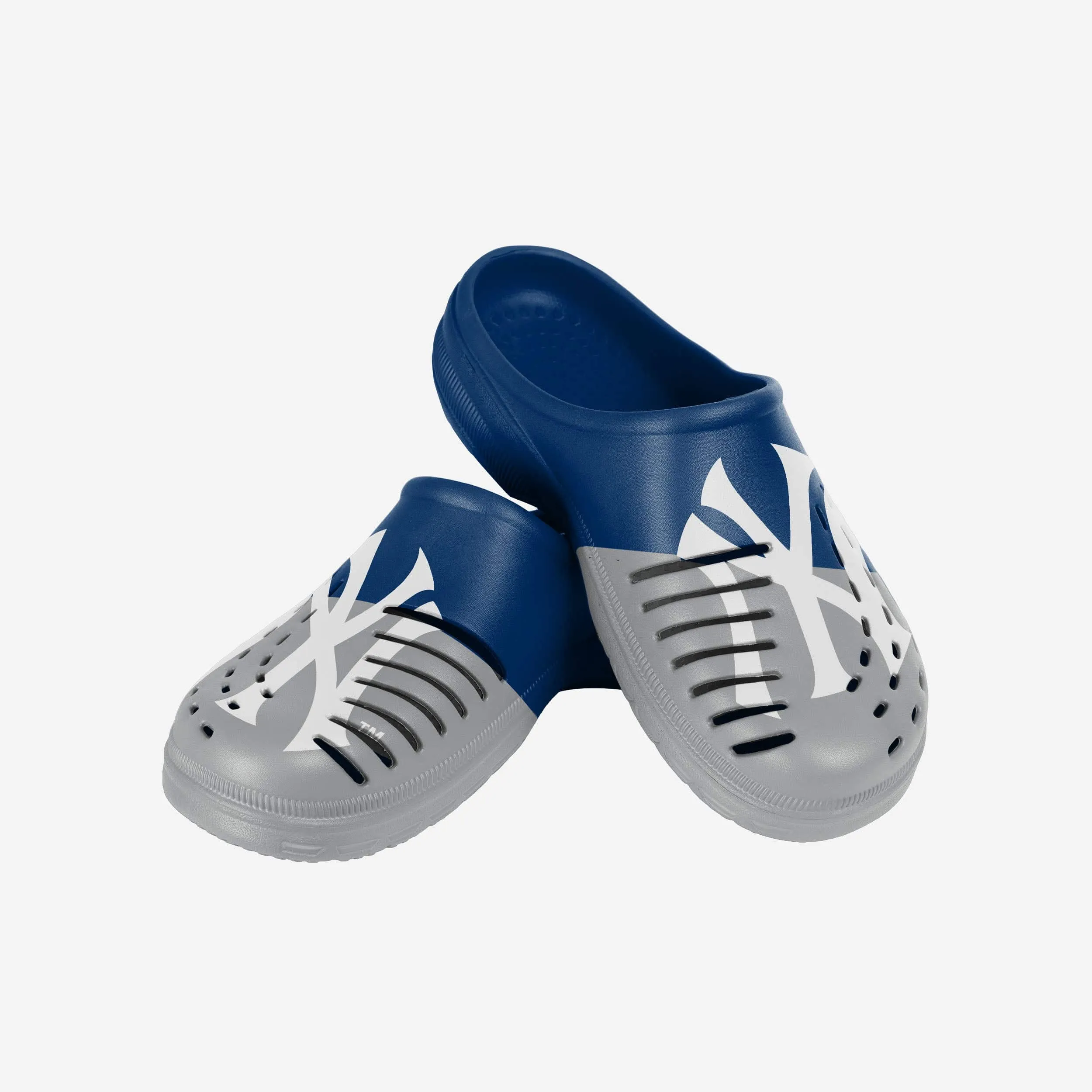 New York Yankees Mens Colorblock Big Logo Clog