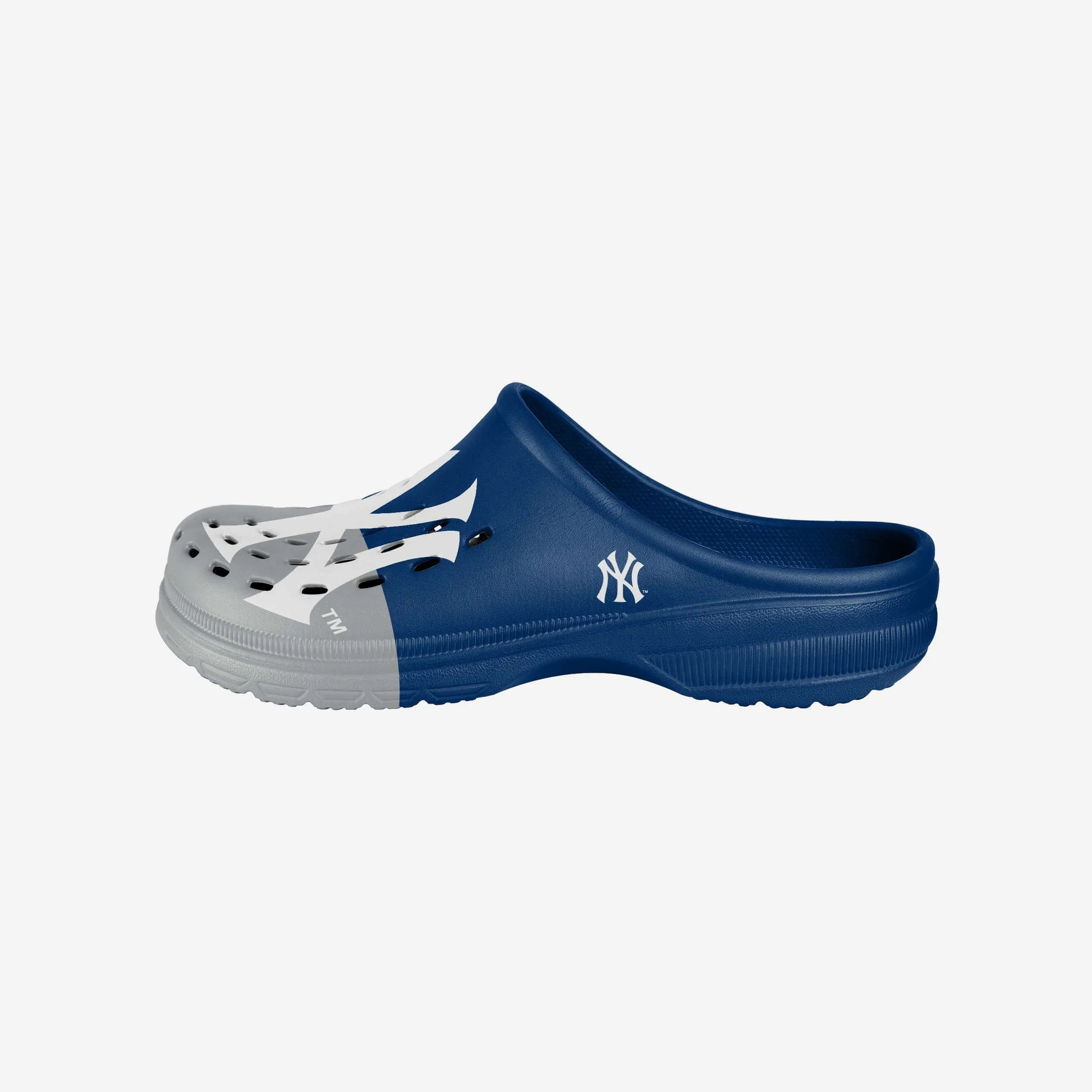 New York Yankees Mens Colorblock Big Logo Clog
