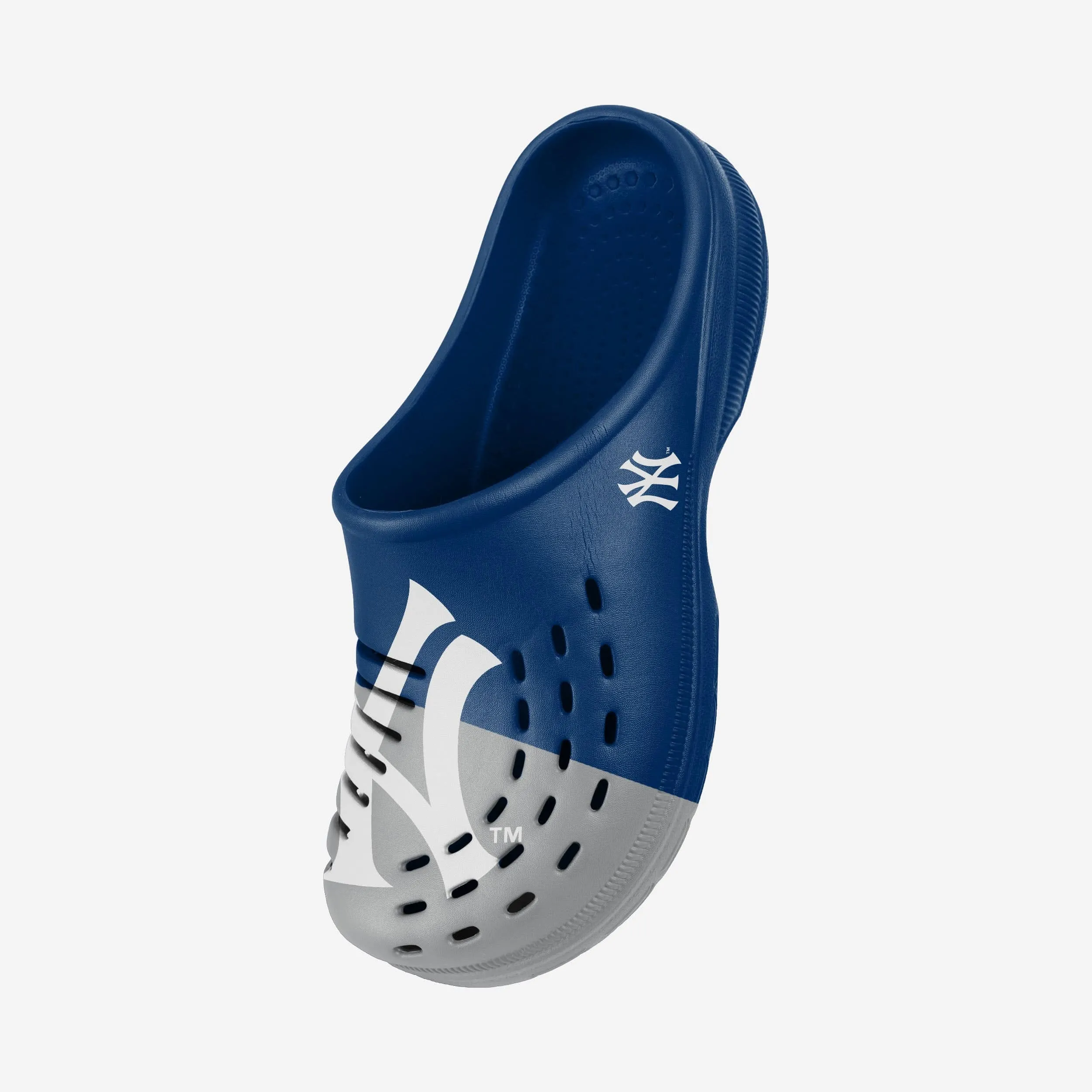 New York Yankees Mens Colorblock Big Logo Clog