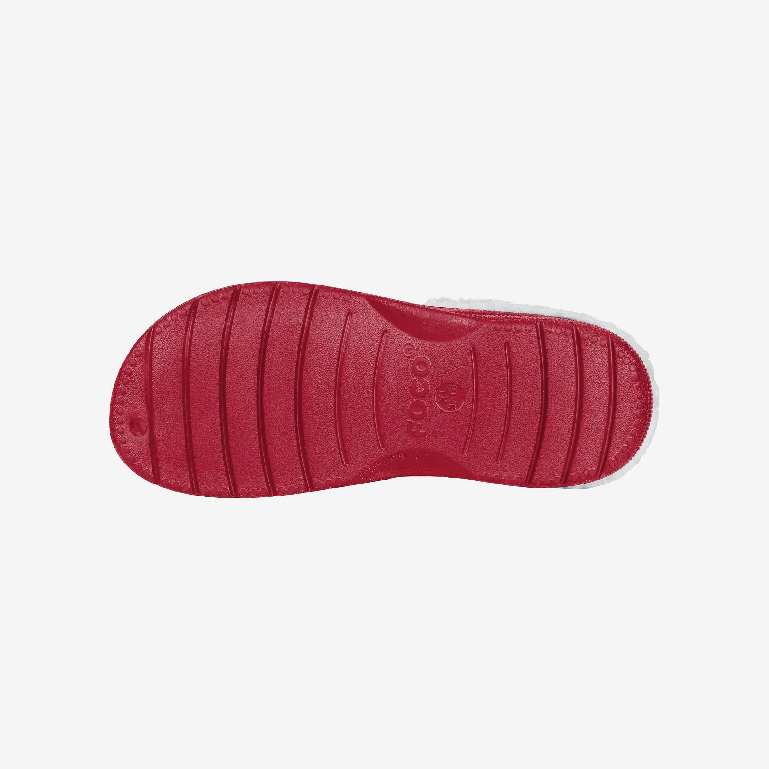 Oklahoma Sooners Womens Sherpa Lined Glitter Clog