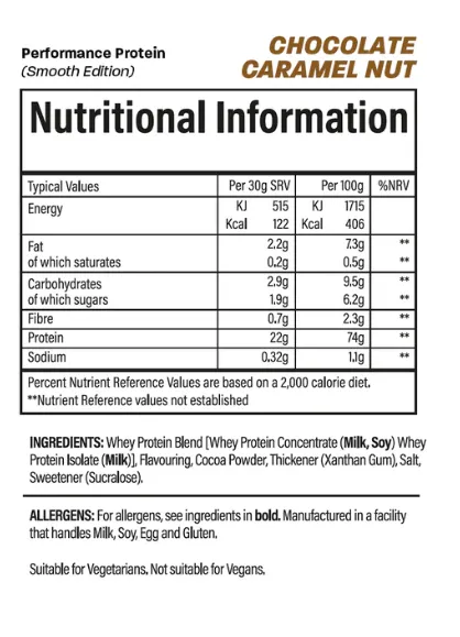 Performance Protein 1kg (Smooth Edition)