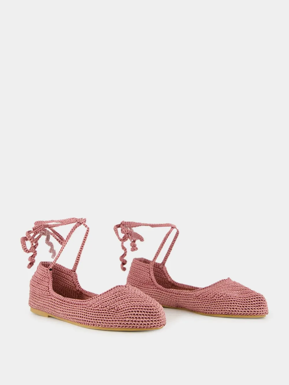 Pink High Crochet Ballerina
