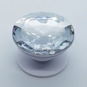 Plastic jewel pop up stand and grip