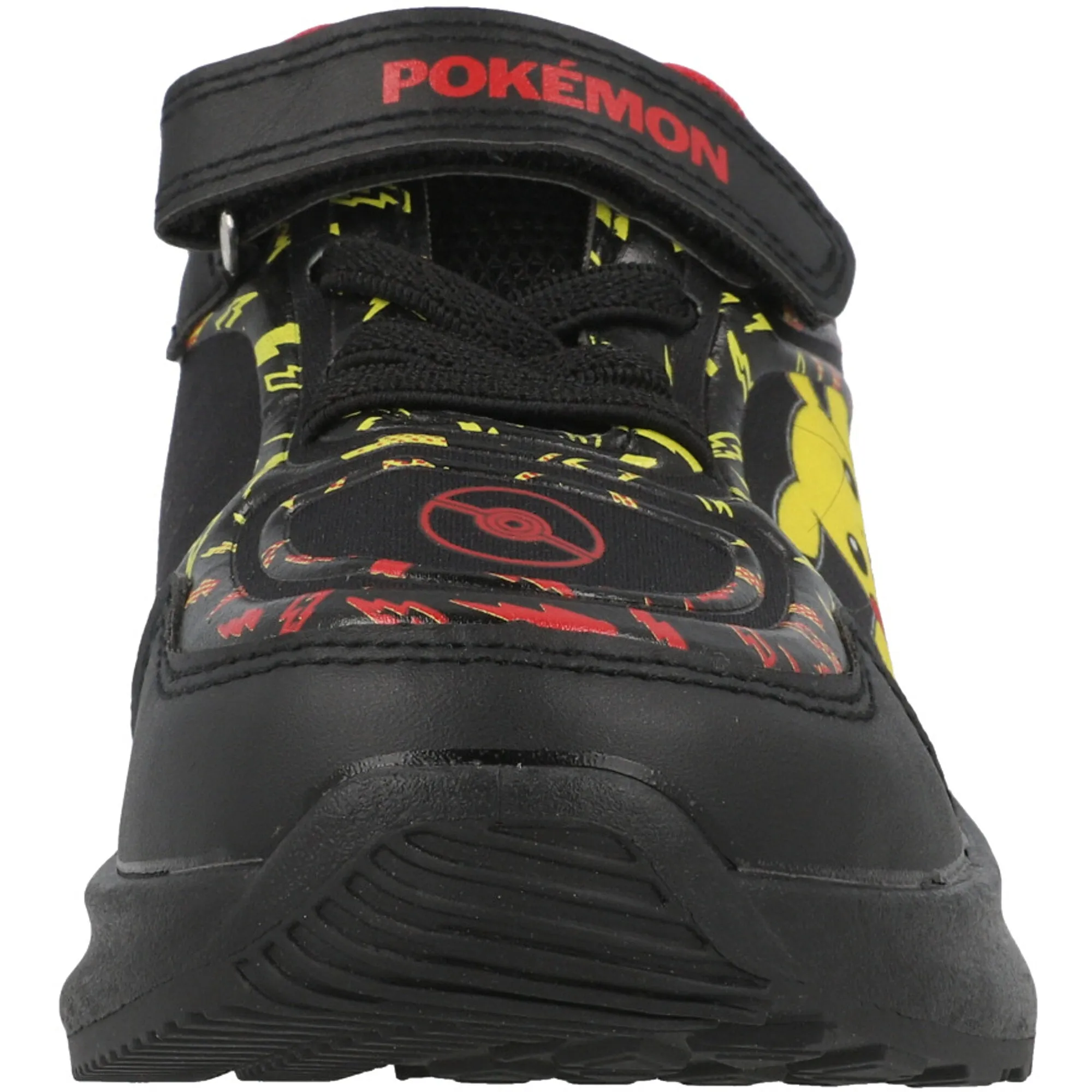 Pokémon Pikachu Black Electric Lights Kids Trainers