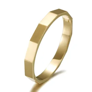 Polygonal Creative Smooth Bracelet-NSB1587ST