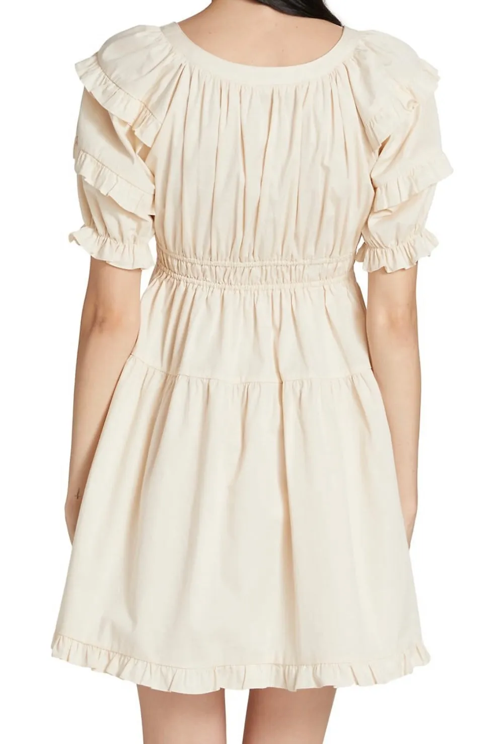 POPLIN MINI DRESS