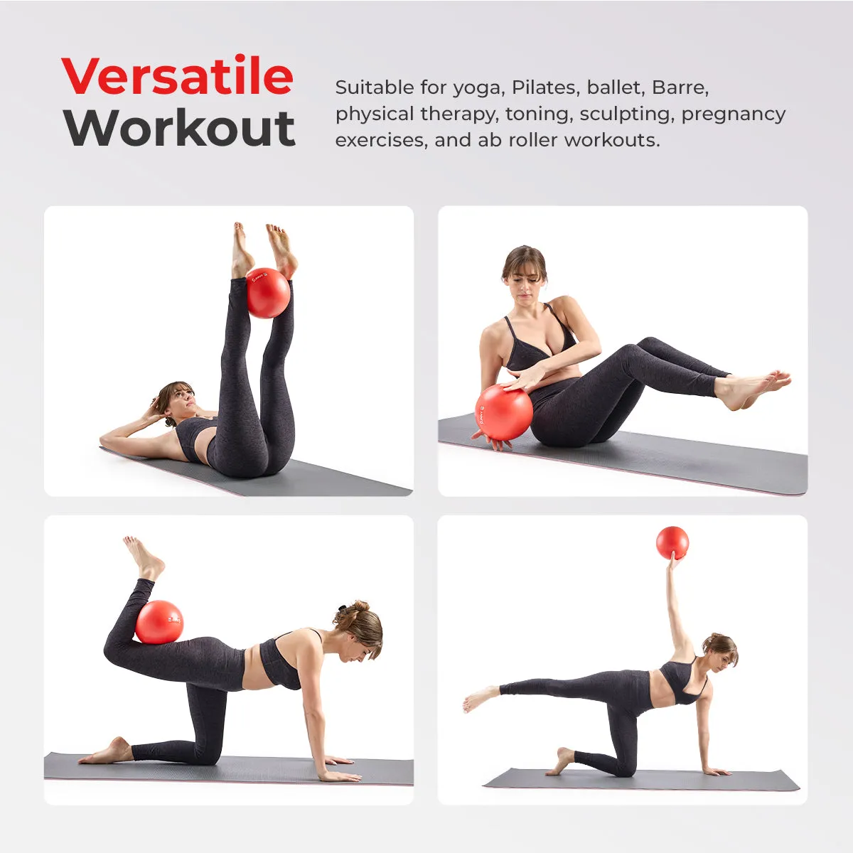 Premium Pilates Ball 9”