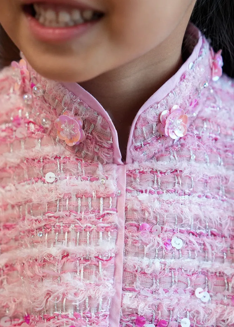 Qipology x China Doll Kids Qipao (Mixed Pink)
