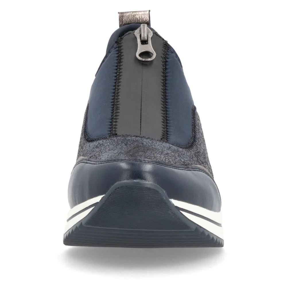 Remonte Casual Wedge Navy/ Old Silver