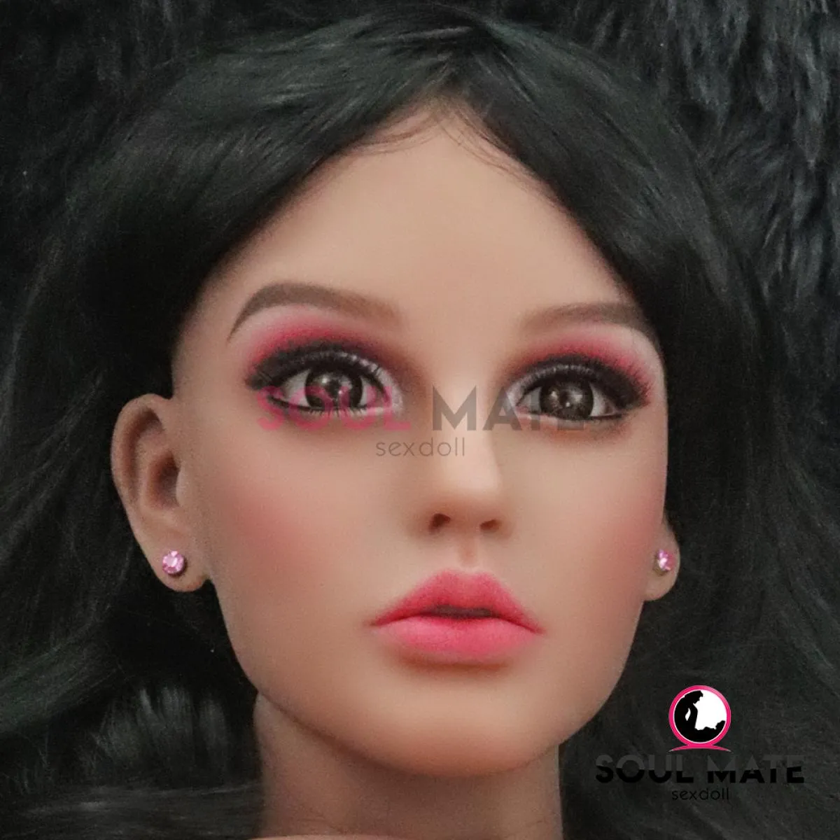 RF399 - Clearance item - SoulMate Dolls - Teagan Head - Sex Doll Heads - Light Brown